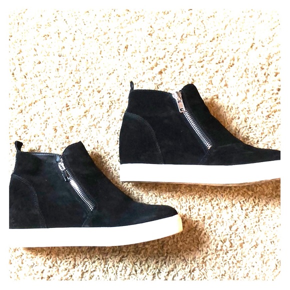 steve madden hidden wedge sneaker